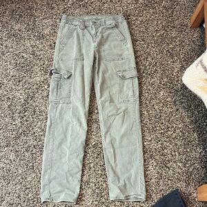 American eagle green cargo pants